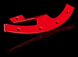 827MS780-RD – WHEEL PROS Wheel Spoke Insert, Fits XD827 Series 17 x 8 Size Rims Red Mid Spoke Pack Of 5 With Screws